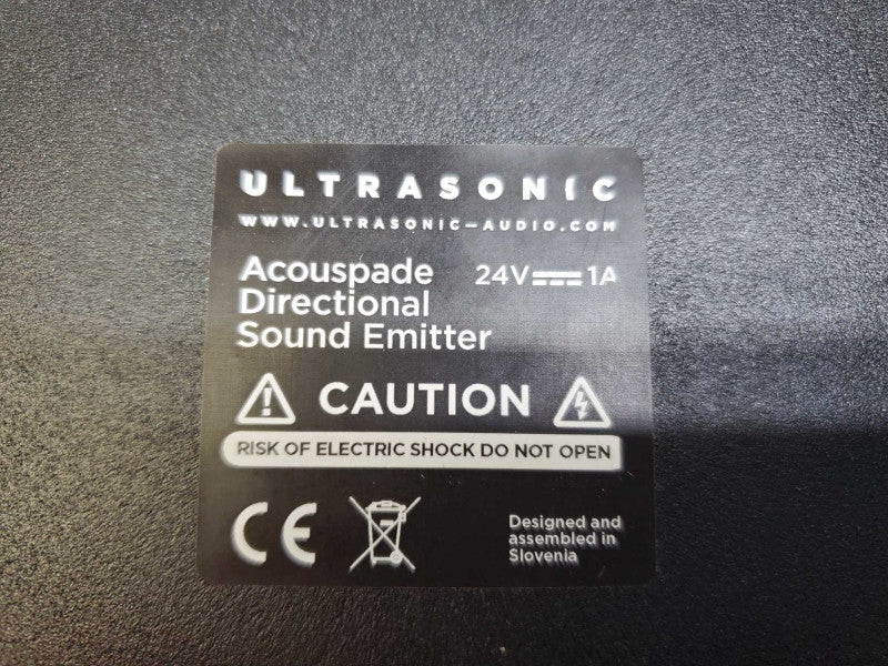 Altrasonic Acouspade directional sound emitter