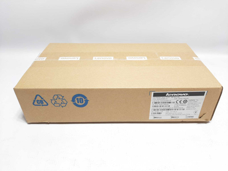 Lenovo ThinkPad Ultra Dock 90W (US) P/N: 40A20090US - Open Box +