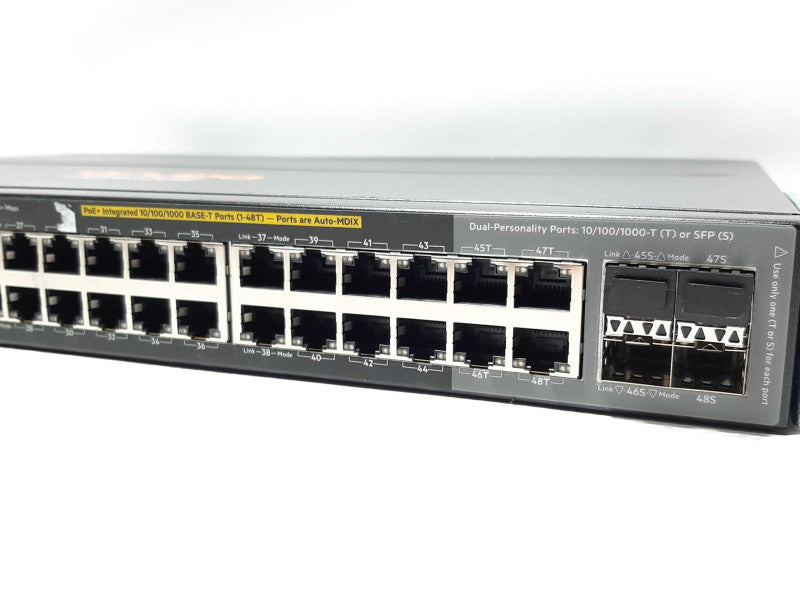 HP Aruba HP J9729A 2920-48G-POE+ 48-Port PoE+ Gigabit Ethernet Switch +