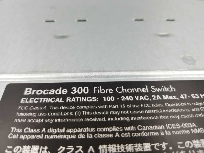Brocade 300 / EMC DS-300B 24 Port 8G Fiber Channel SAN Switch, QTY ~