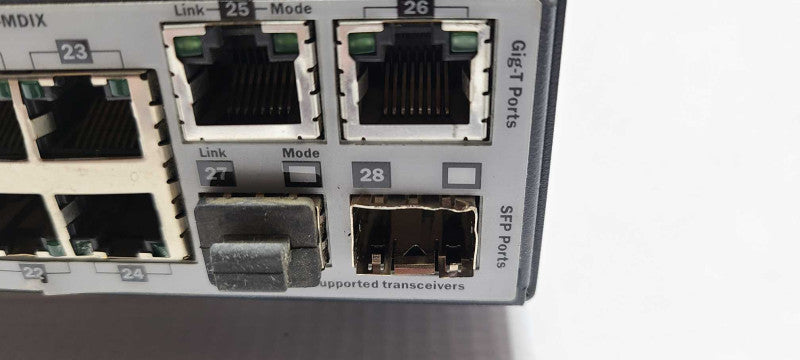 HP ProCurve 2620-24-POE+ J9625A 24-Port PoE Ethernet Switch $