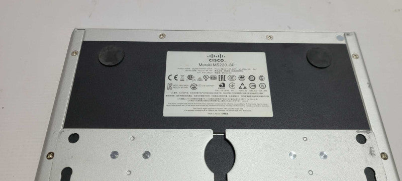 Cisco Meraki MS220-8P-HW 8-Port Ethernet 2-Port SFP Desktop Switch Unclaimed  $