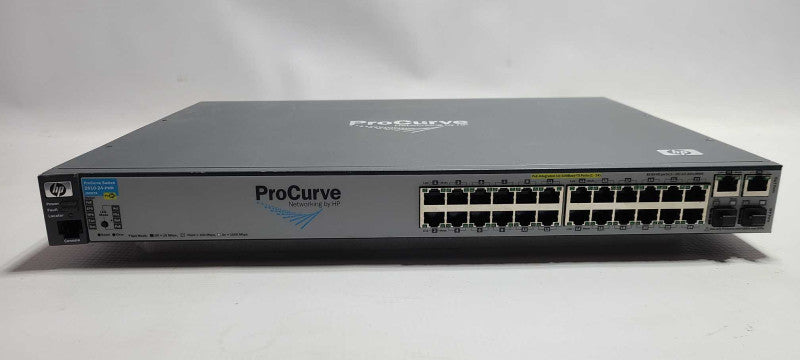 HP ProCurve 2610-24-PWR J9087A 24-Port PoE Ethernet 2-SFP Gb Managed Switch $