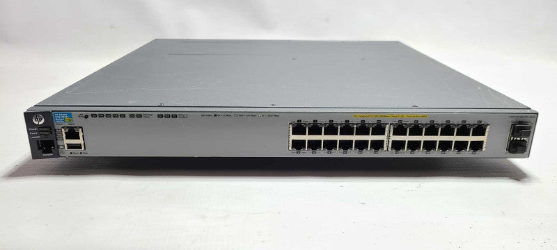 HP Procurve E3800 24G-2SFP+ J9573A 24-Port PoE GbE 2-Port SFP Managed Switch $