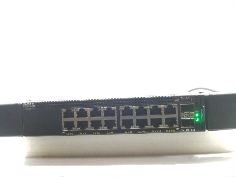 Dell X1018P E11W001 - 16 Port Gigabit & 2x SFP Smart Managed Switch  ~