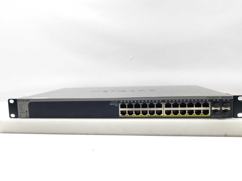 Netgear Prosafe GS728TP 24Port Gigabit Smart Managed Switch PoE+ 4SFP ~