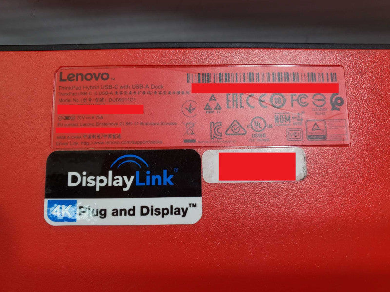 Lenovo ThinkPad Hybrid USB-C w/ USB-A Dock TYPE-40AF