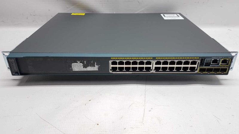 Cisco Catalyst 2960-S PoE+ 24-Port Ethernet Switch WS-C2960S-24PS-L  #