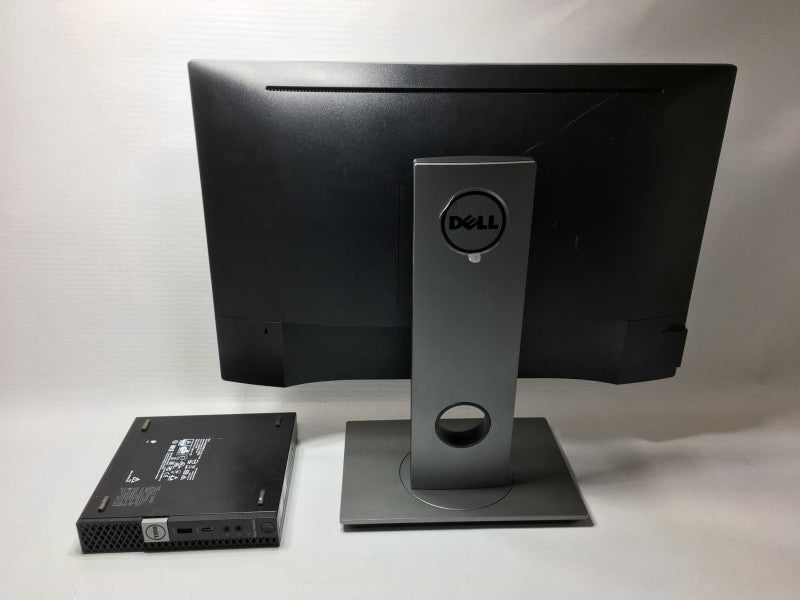 Combo - Dell P2217 and Optiplex 7050 USFF - i5-7500T - 16GB RAM - 512GB SSD
