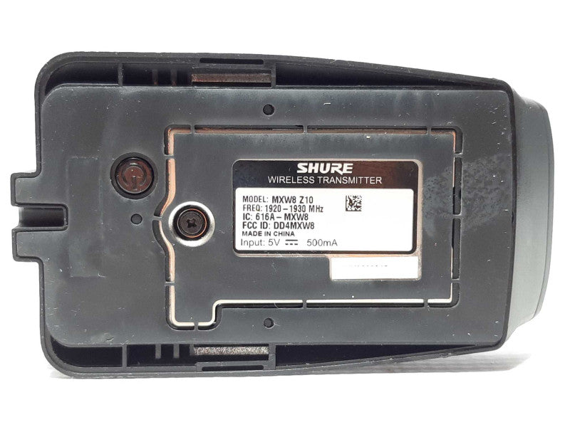 SHURE Wireless transmitter microphone MXW8 Z10 1920-1930MHz +