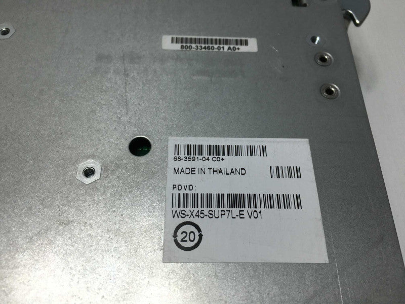 Cisco Catalyst 4500-E WS-X45-SUP7L-E V01Supervisor Engine Module