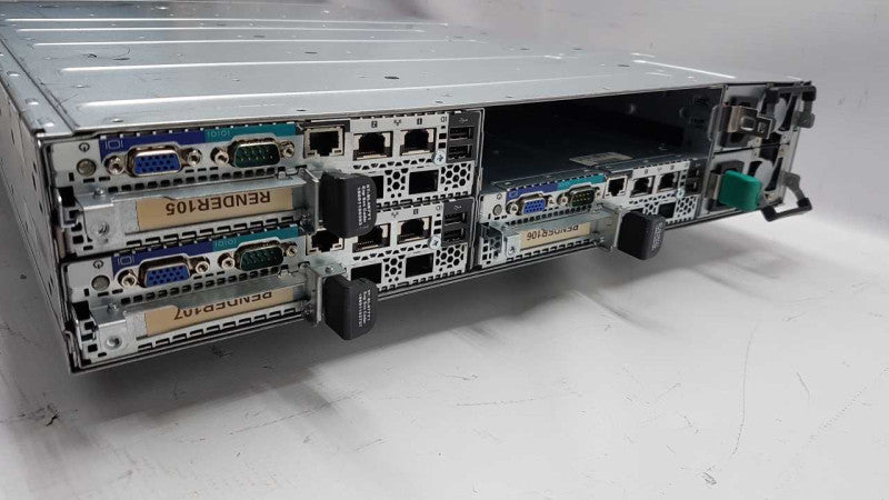 Dell B08S Blade server / 3x C6220 blades / 2x Xeon E5-2670 @ 2.60ghz #