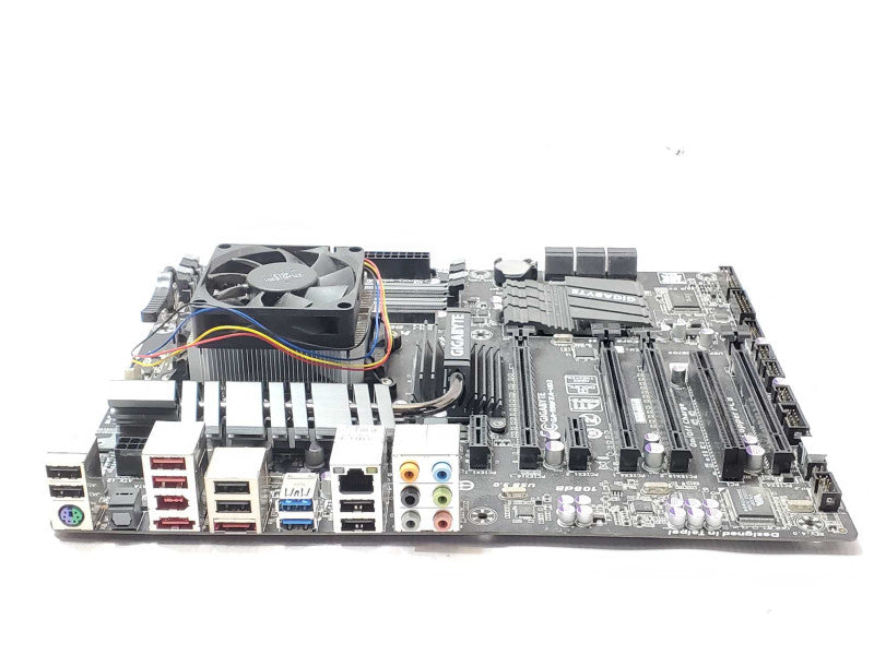 Gigabyte GA-990FXA-UD3 Board with AMD Sempron 145 CPU, with IO back Cover _