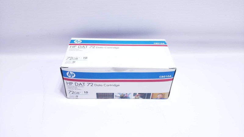 HP DAT 72 DATA CARTRIDGE 72GB - 10 PACK MODEL C8010A BRAND NEW [