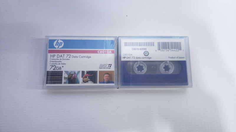 HP DAT 72 DATA CARTRIDGE 72GB - 10 PACK MODEL C8010A BRAND NEW [