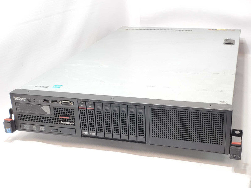 Lenovo ThinkServer RD640, 2x Xeon E5-2670v2 2.5GHz, 264GB RAM, 2x 120GB SSD _