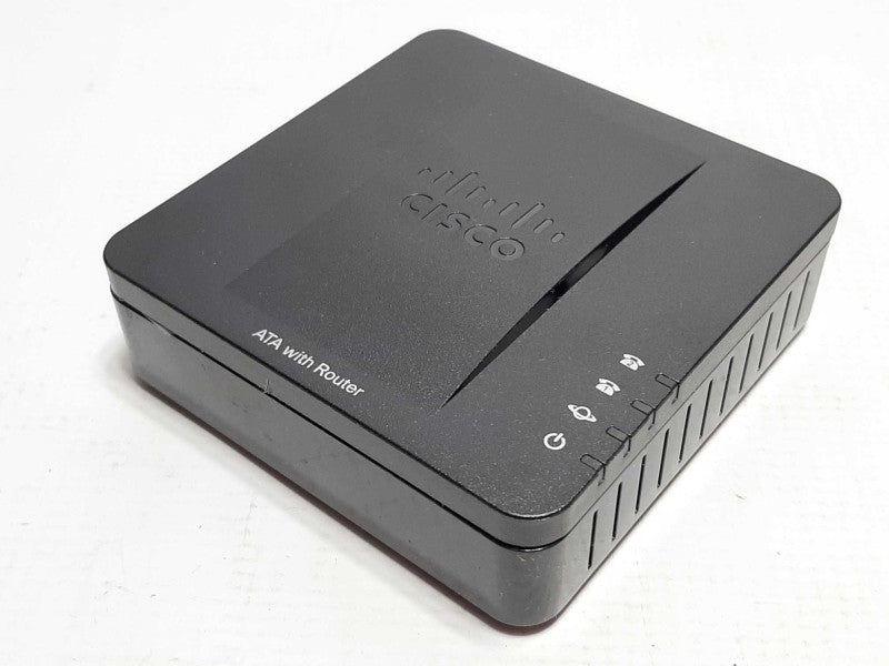 Cisco SPA122 2-Port VoIP Telephone Adapter ATA With Router +