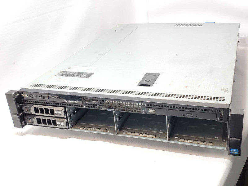 Dell PE R520, Xeon E5-2420 1.9GHz, 32GB RAM, H710 Mini, 2x 4TB HDDs, 2x PSU _