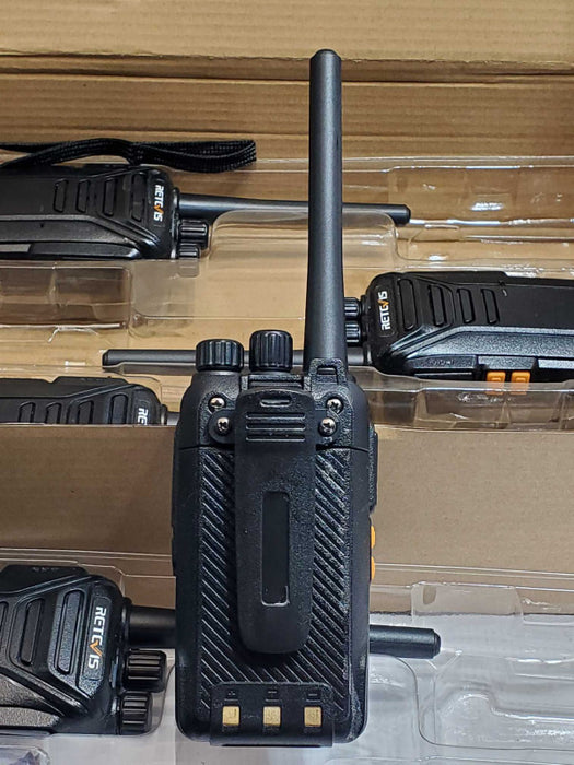 6x Open-Box Retevis RT27 Walkie Talkies 462-467MHz, No Charging Cradle  _