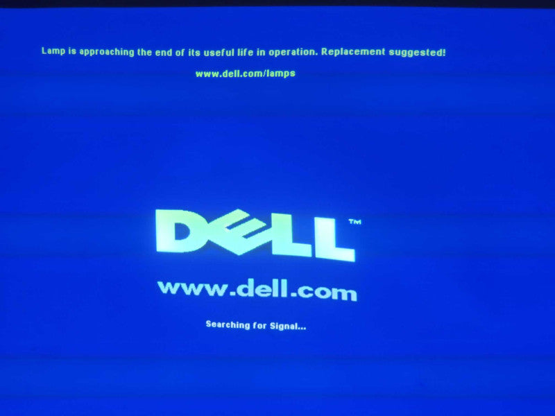 Dell 1610HD DLP Front Projector with Remote, Needs Lamp Replacement _
