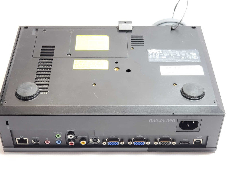 Dell 1610HD DLP Front Projector with Remote, Needs Lamp Replacement _