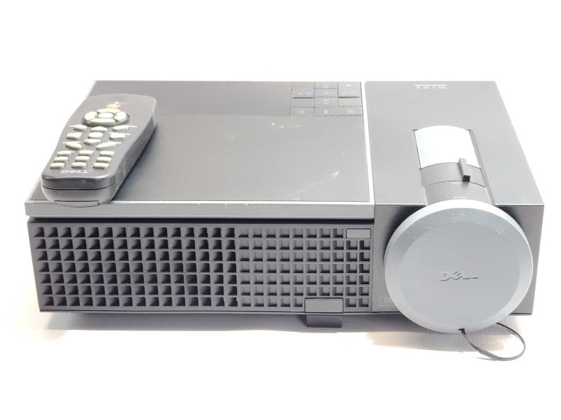 Dell 1610HD DLP Front Projector with Remote, Needs Lamp Replacement _