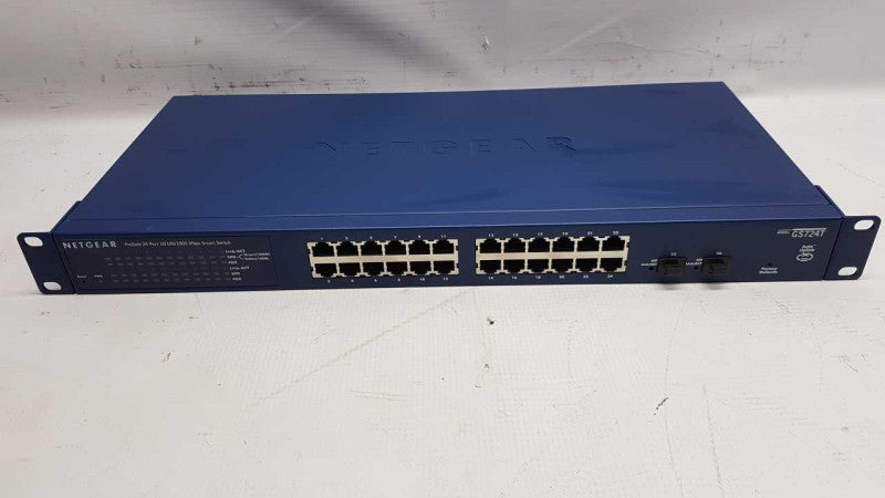 Netgear GS724T V4  24-Port Gigabit Smart Managed Switch / FACT RESET #