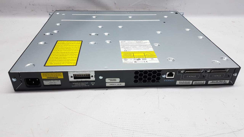 Cisco WS-C3750G-48TS-S 4 Port Gigabit Ethernet Switch / FACTORY RESET #