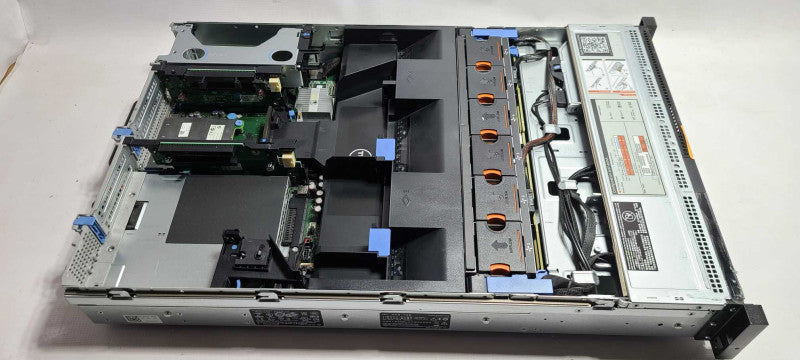 Dell PowerEdge R720 2x Xeon E5-2620 2.GHz NoRAM Perc H310 Mini 2xPSU BareBones READ $