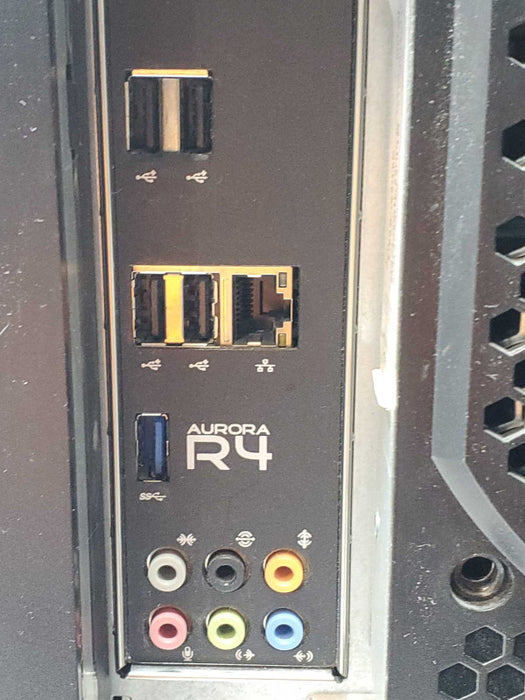 Dell Aurora R4 Chassis, No CPU/CPU Heat sink/RAM/HDD/GPU, AS-IS _