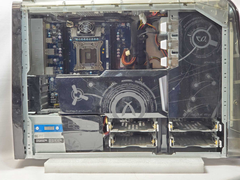 Dell Aurora R4 Chassis, No CPU/CPU Heat sink/RAM/HDD/GPU, AS-IS _