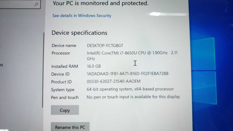 Microsoft Surface Laptop 2 13.5\\" i7-8650U@1.9GHz 16GB DDR4 512G SSD [