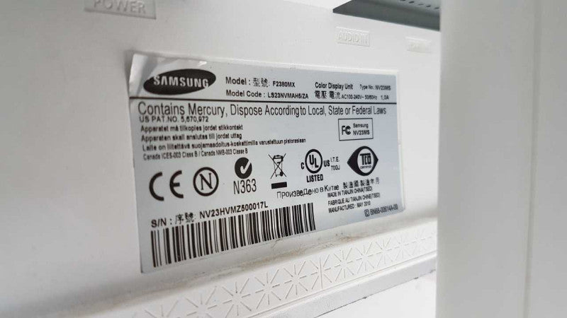 Samsung F2380MX 23\\" / 1080p / 8MS /cPVA TFT / 150000:1 / 300 nits / 100% sRGB #