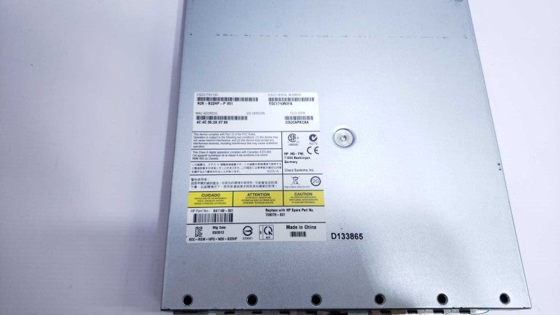 Cisco Nexus N2K-B22HP-P Fabric Extender for HP BladeSystem [