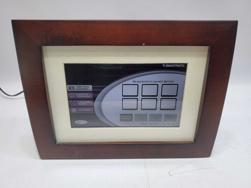 Smartparts SyncPix SPX7E 7\\" Digital Picture Frame Stores up to 3000 pictures (