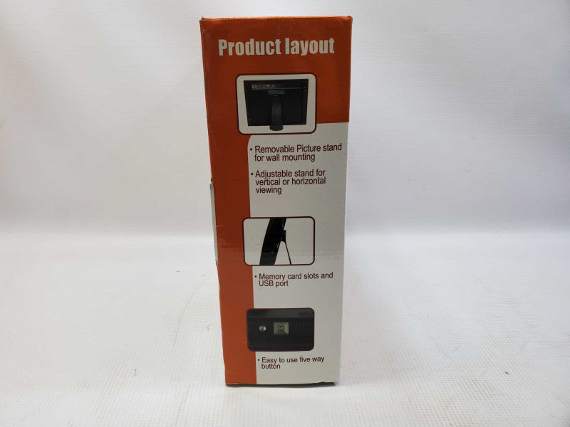 Smartparts SyncPix SPX7E 7\\" Digital Picture Frame Stores up to 3000 pictures (