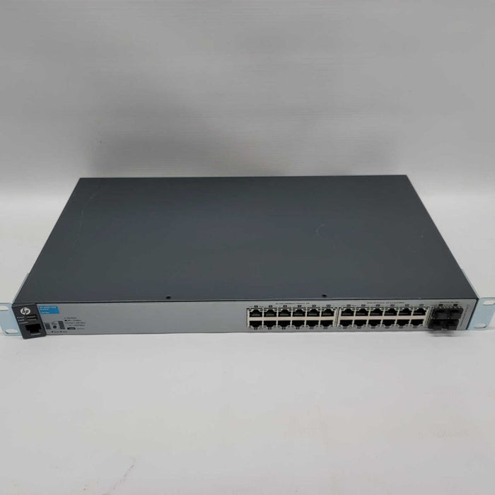 HP 2530-24G J9776A 24 Port Gigabit Network Switch with Rack Mount Ears