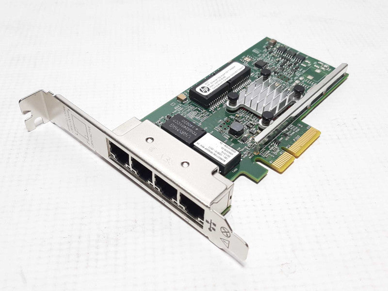 HP Quad Port Gigabit Ethernet Server Adapter 649871-001 647592 331T PCIe +