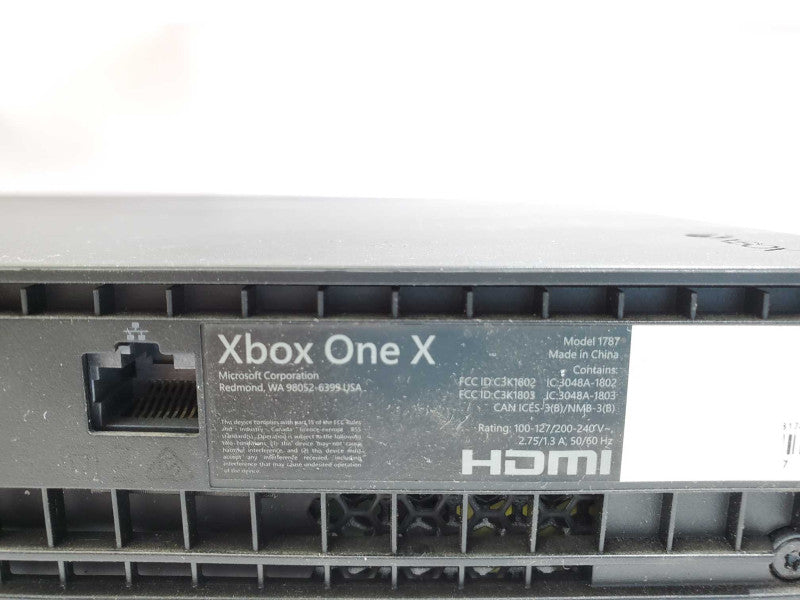 Microsoft Xbox One X 1787 Console For Parts