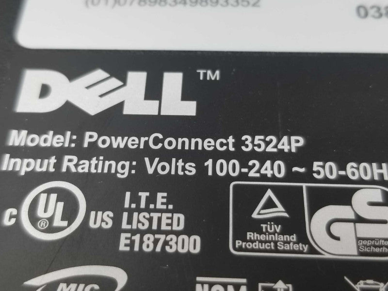 Dell PowerConnect 3524P 24-Port Managed PoE Ethernet Switch ~