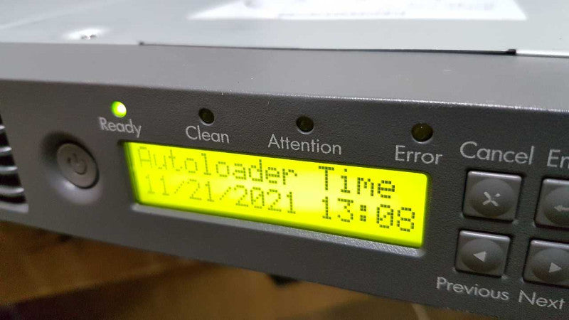 HP StorageWorks 1/8 LVLDC-0501 Tape Autoloader #
