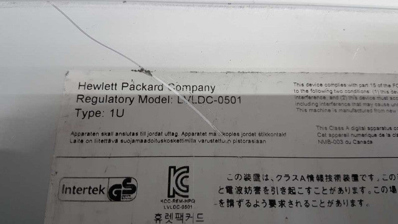 HP StorageWorks 1/8 LVLDC-0501 Tape Autoloader #
