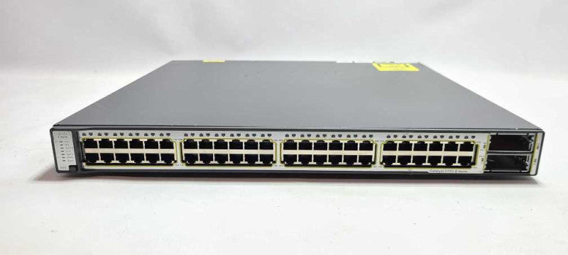 Cisco Catalyst 3750-E Series WS-C3750E-48TD-S 48 Port Gigabit Ethernet Switch ~