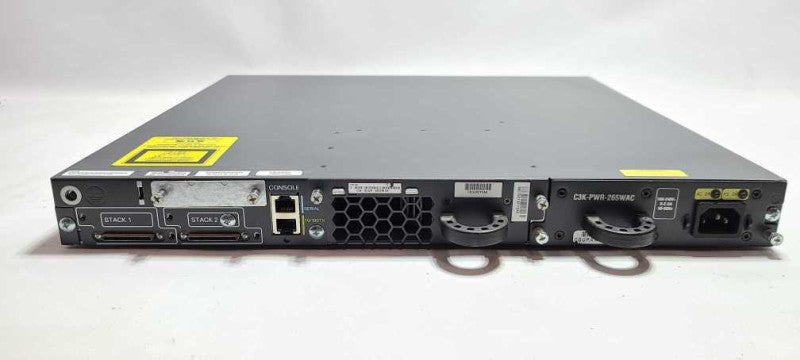 Cisco Catalyst 3750-E Series WS-C3750E-48TD-S 48 Port Gigabit Ethernet Switch ~