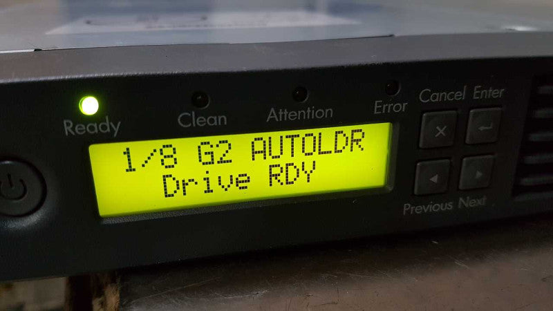 HP StorageWorks 1/8 LVLDC-0501 Tape Autoloader #