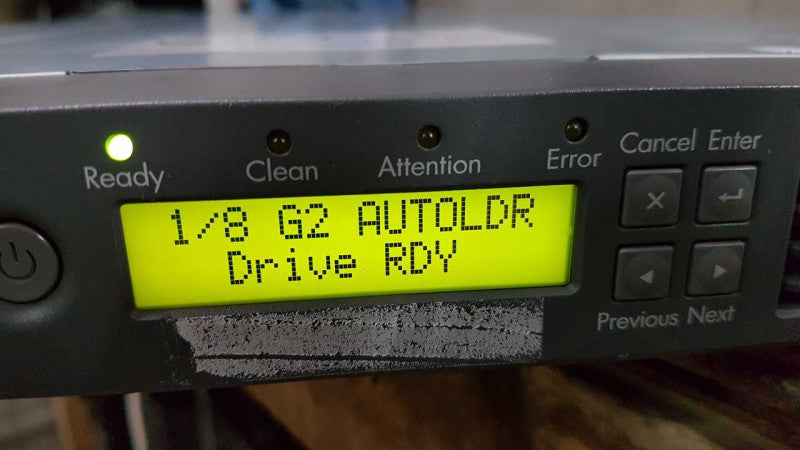 HP StorageWorks 1/8 LVLDC-0501 Tape Autoloader / SEE NOTES #
