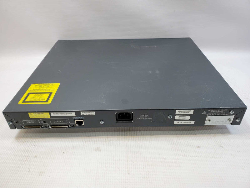 Cisco Catalyst WS-C3750-48PS-S 48-Port PoE Ethernet 4xSFP Port Managed Switch (