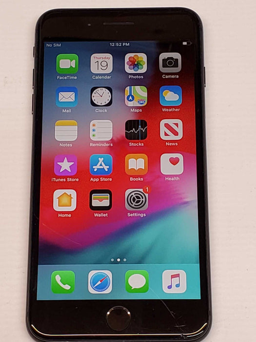 iphone 8 Plus, 256GB, Carrier unlocked phone, Cracked screen _