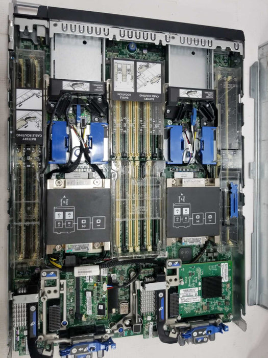 HPE BL660C Gen8, 4x XEON E5-4650 2.7GHz 8C / 64GB Server Blade, QTY ~
