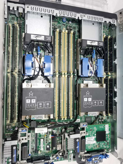 HPE BL660C Gen8, 4x XEON E5-4650 2.7GHz 8C / 64GB Server Blade, QTY ~